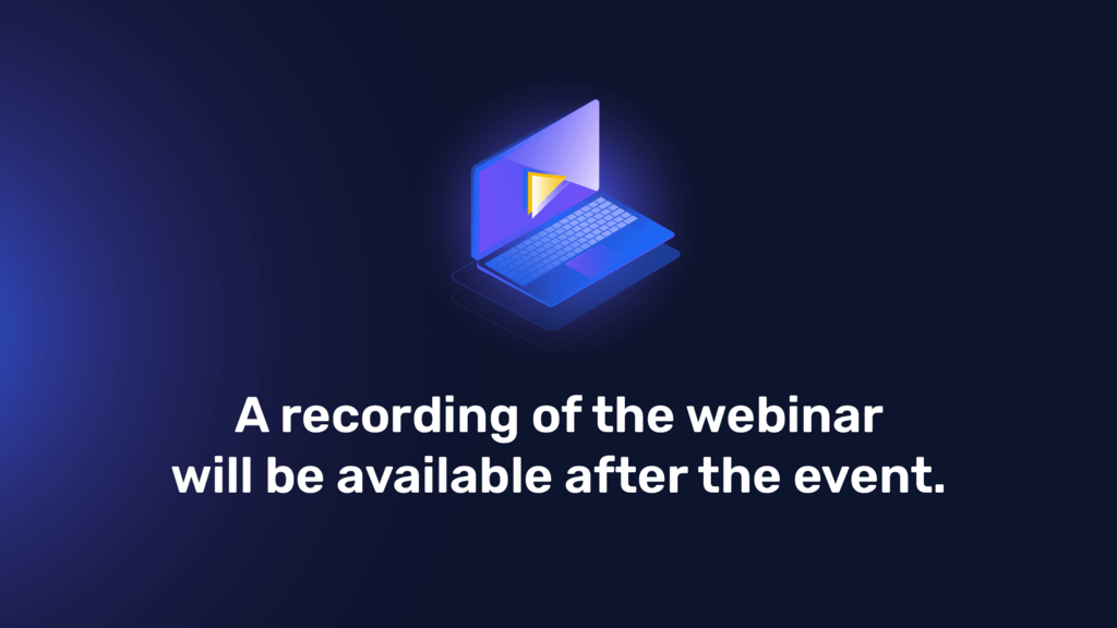 The webinar recording will be available soon.