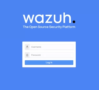 Login to the Wazuh web interface