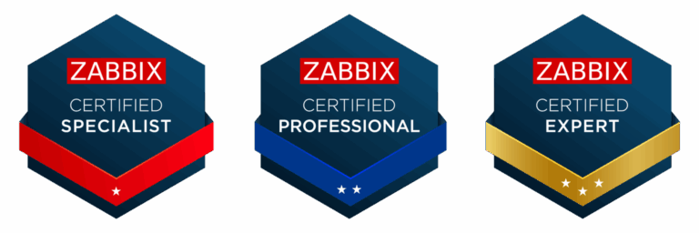 Zabbix Certified Specialist + Professional + Expert