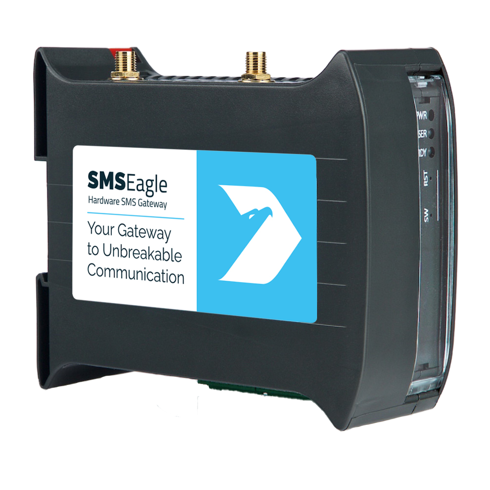 SMSEagle NXS-9750-4G Dual Modem hardware SMS gateway
