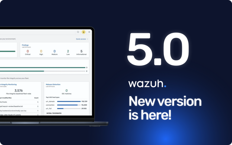 Wazuh 5.0 is almost here!